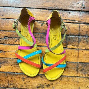 NICOLE multicolor sandals - 9/9.5
